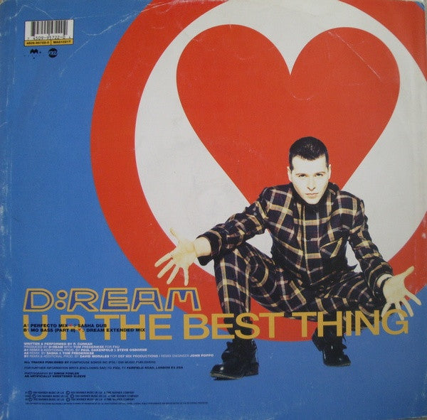 D:Ream : U R The Best Thing (Mixes By D•Ream / Paul Oakenfold / Sasha / David Morales) (12", Single, Dam)