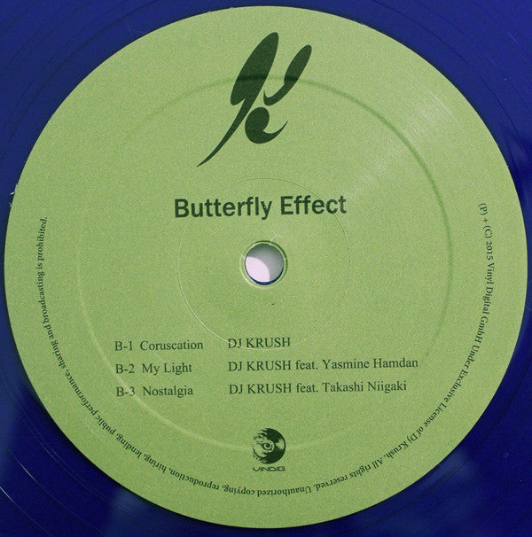 DJ Krush : Butterfly Effect (2xLP, Album, Dlx, Ltd, Blu)