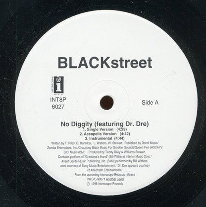 Blackstreet : No Diggity (12")