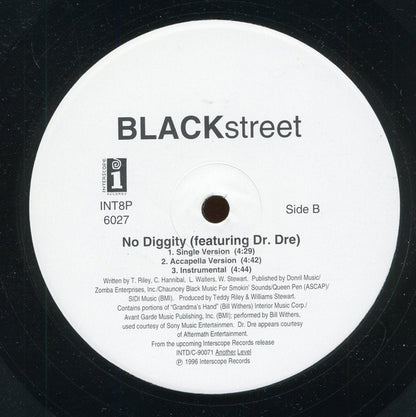 Blackstreet : No Diggity (12")