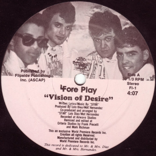 4 Play (3) : Vision Of Desire (12")