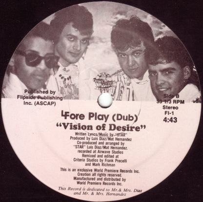 4 Play (3) : Vision Of Desire (12")