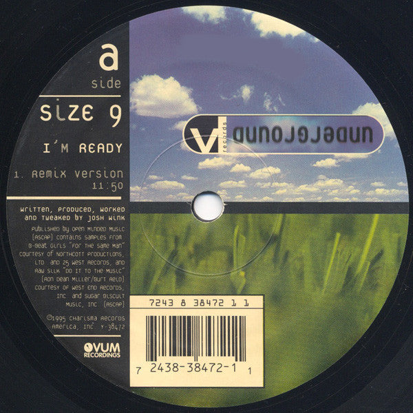 Size 9 : I'm Ready (12")