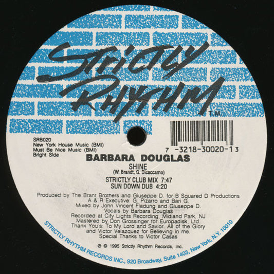 Barbara Douglas : Shine (12")