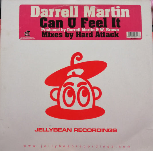 Darrell Martin : Can U Feel It (12", Single)