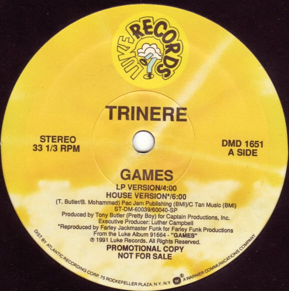 Trinere : Games (12", Promo)