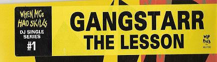 Gang Starr : The Lesson (12", RE)