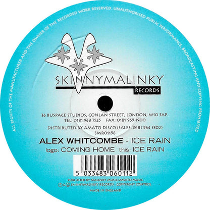 Alex Whitcombe : Ice Rain (12")