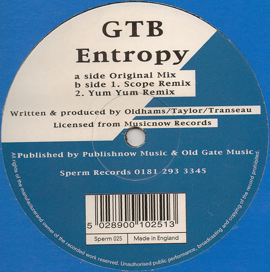 GTB : Entropy (12")