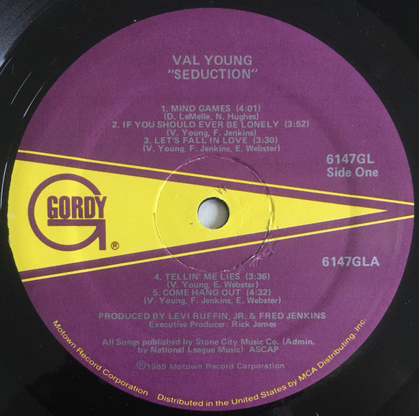 Val Young : Seduction (LP, Album)