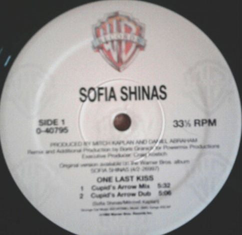 Sofia Shinas : One Last Kiss (12")