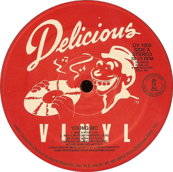 Young MC : Bust A Move / Got More Rhymes (12")