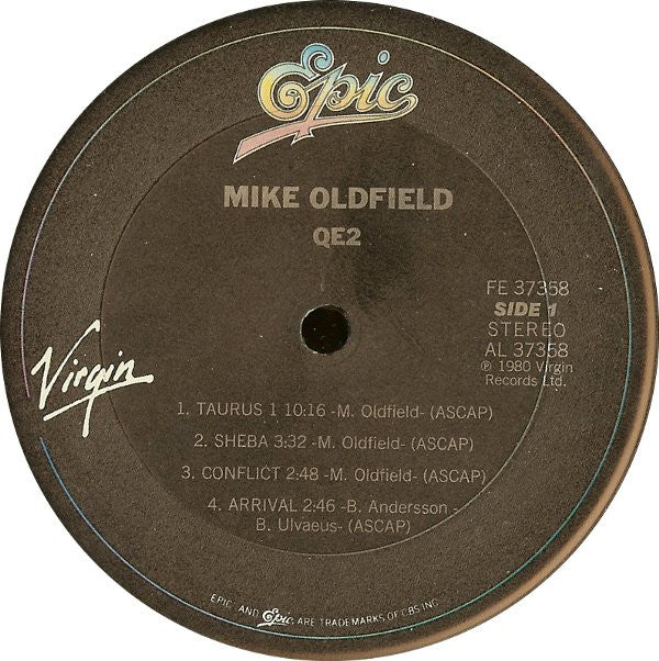 Mike Oldfield : QE2 (LP, Album, Ter)