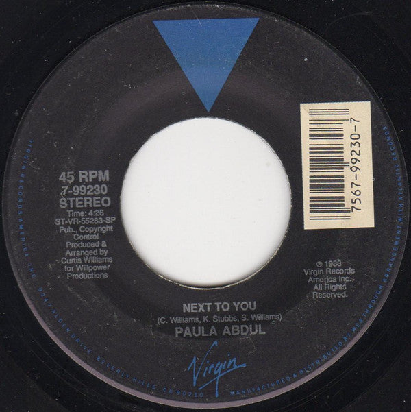 Paula Abdul : Forever Your Girl (7", Single, SRC)