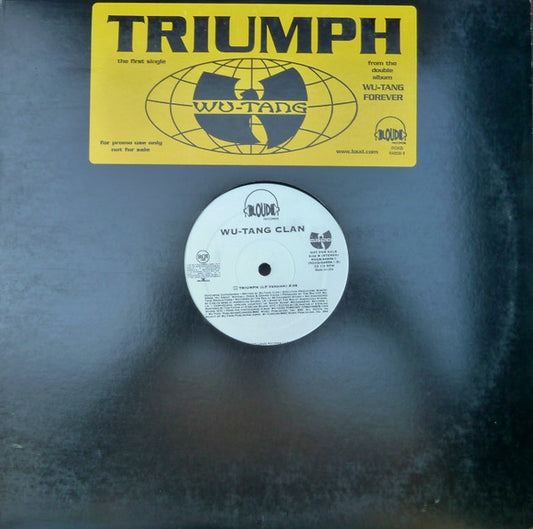 Wu-Tang Clan : Triumph (12", Promo)