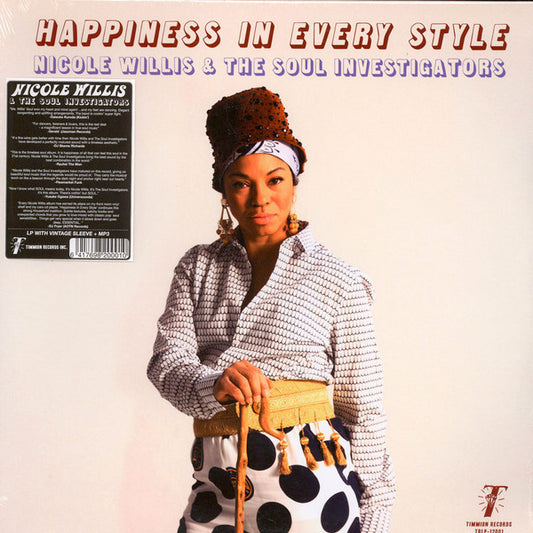Nicole Willis & The Soul Investigators : Happiness In Every Style (LP, Album)