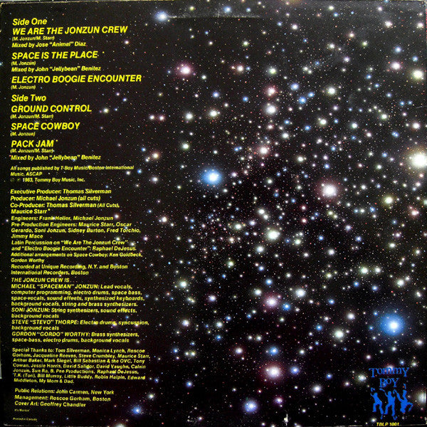 Jonzun Crew* : Lost In Space (LP, Album)