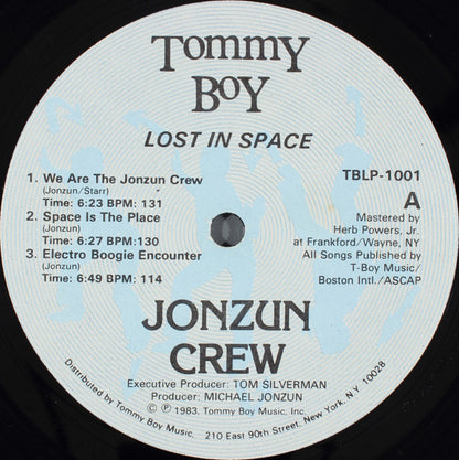 Jonzun Crew* : Lost In Space (LP, Album)