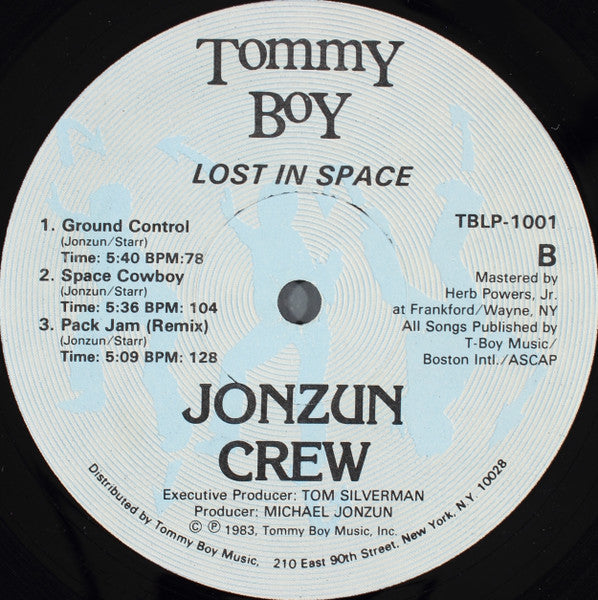 Jonzun Crew* : Lost In Space (LP, Album)