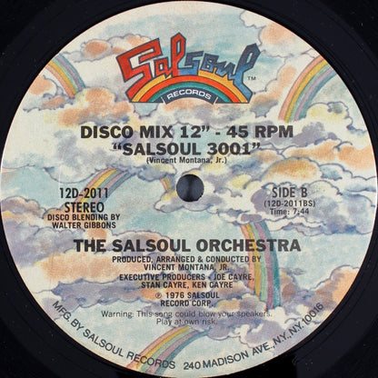 The Salsoul Orchestra : Nice 'N' Naasty (12", Pit)