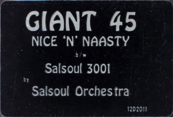 The Salsoul Orchestra : Nice 'N' Naasty (12", Pit)
