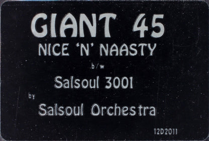 The Salsoul Orchestra : Nice 'N' Naasty (12", Pit)