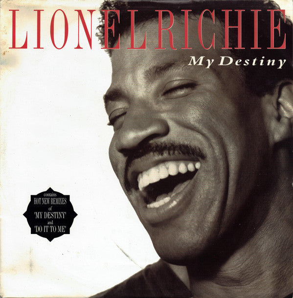 Lionel Richie : My Destiny (12", Single)