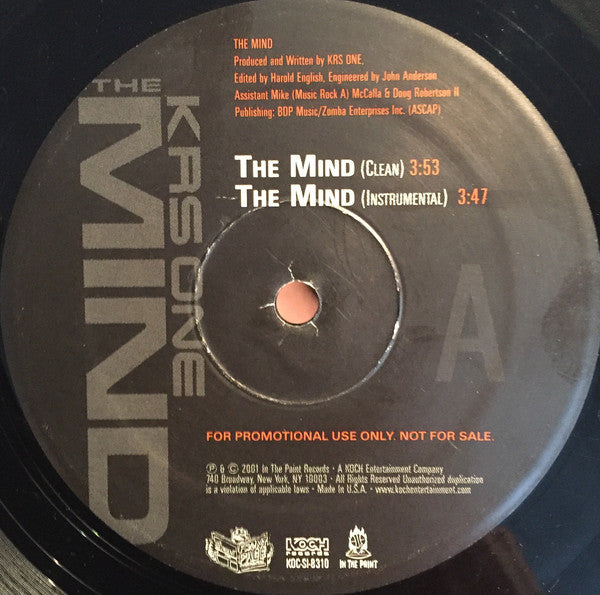 KRS-One : The Mind (12")