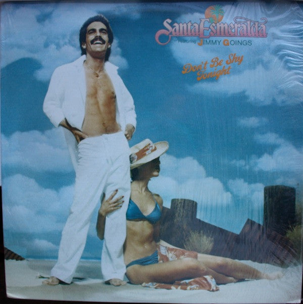 Santa Esmeralda Featuring Jimmy Goings : Don't Be Shy Tonight (LP, Album, Gol)