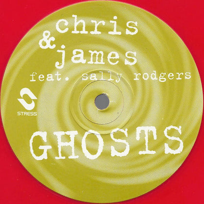 Chris & James Feat. Sally Rodgers : Ghosts (Fade Remixes) (12", Promo, Red)