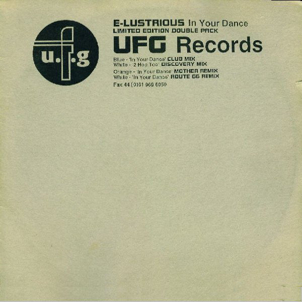 E-Lustrious : In Your Dance (2x12", Ltd)