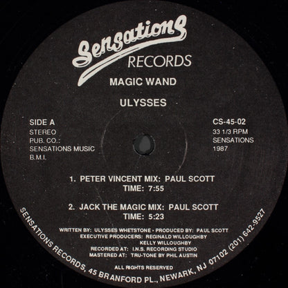 Ulysses (26) : Magic Wand (12")