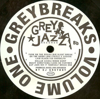 Greyboy : Greybreaks Volume One (LP)