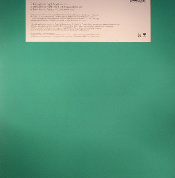 Lorraine : Transatlantic Flight (12")