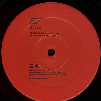 Depeche Mode : Dream On (2x12", Single)
