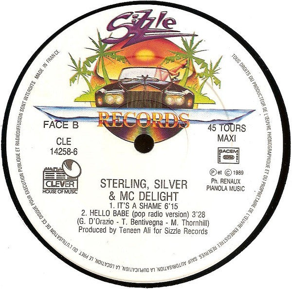 Sterling Silver & Mac Delight : Hello Babe (12", Maxi)