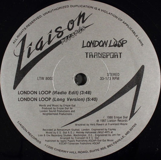 Transport (8) : London Loop (12")