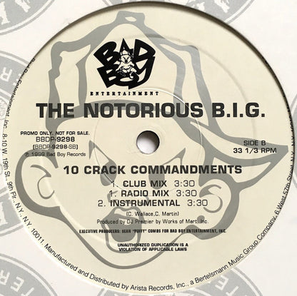 The Notorious B.I.G.* : Who Shot Ya / 10 Crack Commandments (12", Promo)