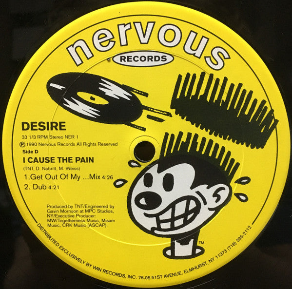 Desire (3) / Gee Wise : I Cause The Pain / Light Skin Lady (12")