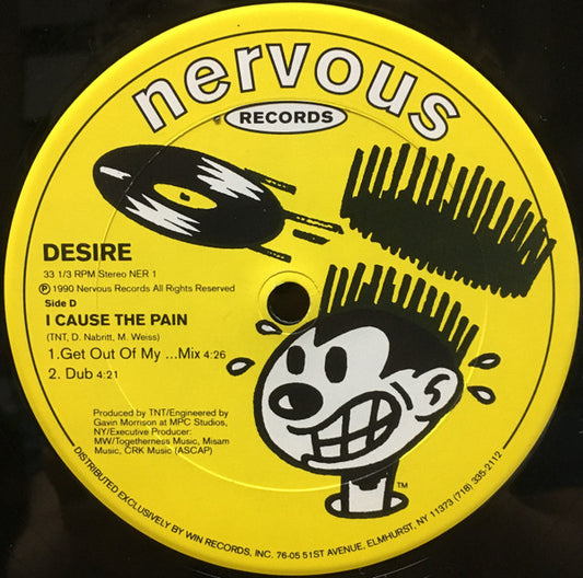 Desire (3) / Gee Wise : I Cause The Pain / Light Skin Lady (12")