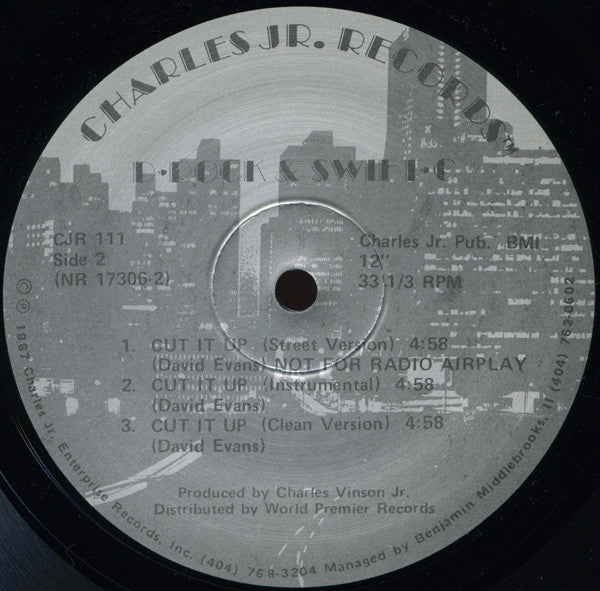 D-Rock & Swift-C : Who Rocks / Cut It Up (12")