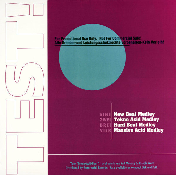 Various : This Is Only A Test! (2x12", Comp, Mixed, Cle)