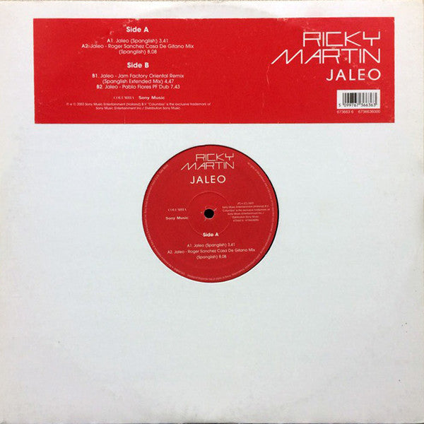 Ricky Martin : Jaleo (12")