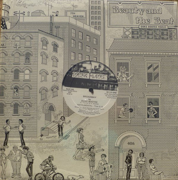 Duke Bootee : Broadway (12")