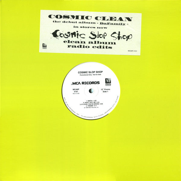 Cosmic Slop Shop : Da Family (LP, Album, Promo, Cle)