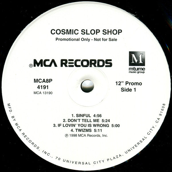 Cosmic Slop Shop : Da Family (LP, Album, Promo, Cle)
