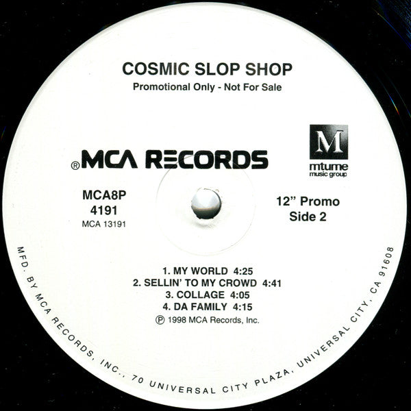 Cosmic Slop Shop : Da Family (LP, Album, Promo, Cle)