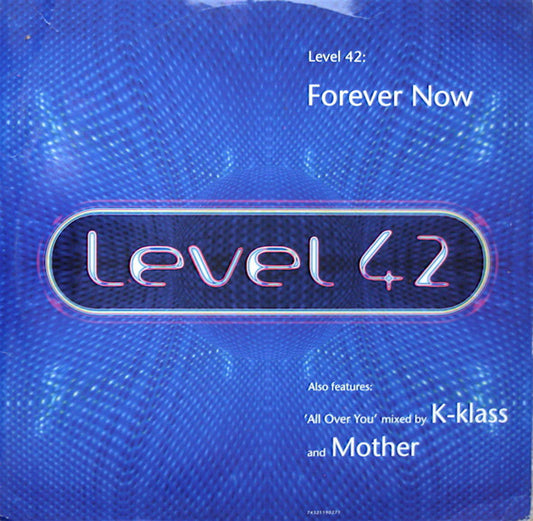 Level 42 : Forever Now / All Over You (12", Single)