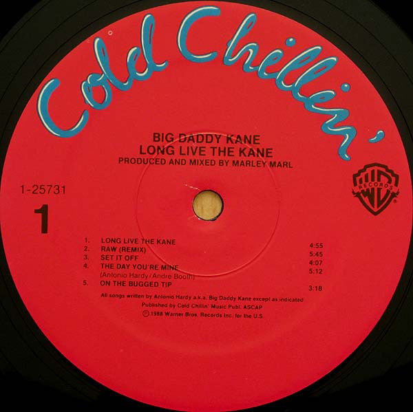 Big Daddy Kane : Long Live The Kane (LP, Album)