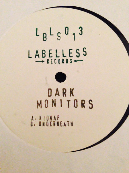 Dark Monitors : Kidnap / Underneath (12", Single)